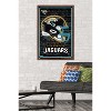 Trends International NFL Jacksonville Jaguars - Neon Helmet 23 Framed Wall Poster Prints - 2 of 4
