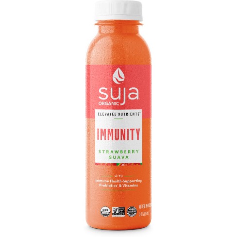 Suja Organic Elevated Nutrients Immunity Strawberry Guava - 12 fl oz - image 1 of 4