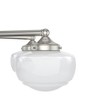 Hunter Fans 29.75" Saddle Creek Ceiling Light Brushed Nickel Finish, 6 Bulb Chandelier for Indoor Spaces - 2 of 4