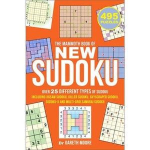The Mammoth Book of New Sudoku - (Mammoth Books) by  Gareth Moore (Paperback) - 1 of 1