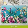 Briarwood Lane Spring Double Sided Placemat (4-pack) 17x11.25 Buzzing Sunflowers For Spring Hummingbird Placemat - 4 of 4