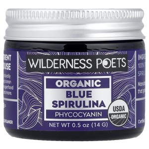 Wilderness Poets Organic Blue Spirulina Phycocyanin, 0.5 oz (14 g) - 1 of 4