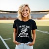 Simply Sage Market Women's I'm Just Here For The Snacks Disco Short Sleeve Graphic Tee - 2 of 4