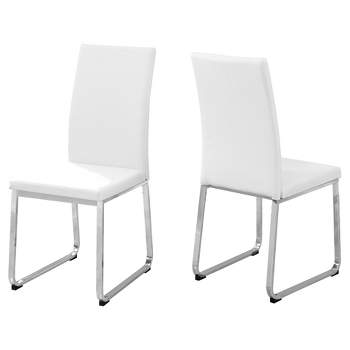 2pc Dining Chair Chrome - EveryRoom