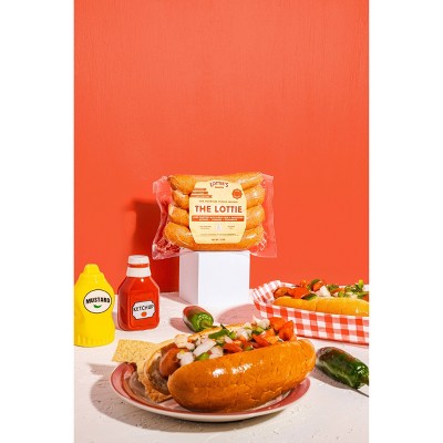 Lottie's Meats The Lottie - Signature Smoked Pork Sausage - 12oz/4ct