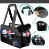 PetAmi Small Dog Purse Carrier, Soft Portable Pet Puppy Cat Travel Handbag Tote, Airline Approved Breathable Pockets Fleece Bed - 4 of 4