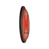 College Football Pigskin Design Oval Slimline Lighted Wall Sign - 3 of 4