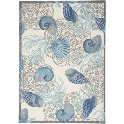 Waverly Seashell Indoor/outdoor Area Rug