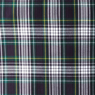 white/evergreen plaid