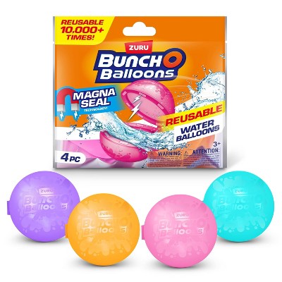 Bunch O Balloons Reusable Water Balloons - 4pk