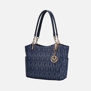 MKF Collection Braylee M Signature Tote Bag Vegan Leather Handbag with Spacious Design by Mia K - 1 of 4