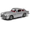 Aston Martin DB5 RHD Birch Silver James Bond 007 "Goldfinger" (1964) Movie (#261 Reissue) Diecast Model Car by Corgi - 2 of 4