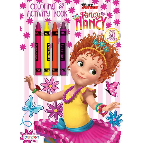 Download Disney Jr Fancy Nancy Coloring Book W Crayons Target