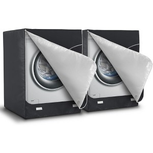 Akefit Washer and Dryer Covers 2-Pack, Waterproof Front Load Laundry ...