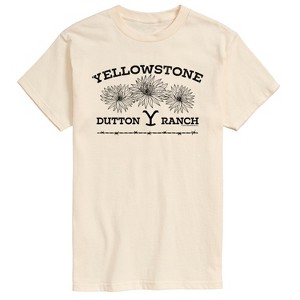 Men's - Yellowstone - Yellowstone Wildflowers Short Sleeve Graphic T-Shirt - 1 of 4
