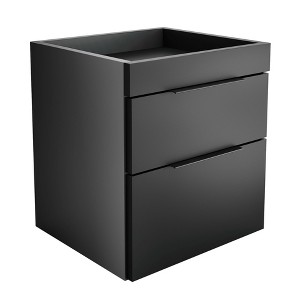 Carter Modern Double Drawer Nightstand - Eco Dream - 1 of 4