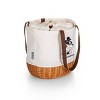 NFL Seattle Seahawks Mickey Mouse Coronado Canvas and Willow Basket Tote - Beige Canvas - image 2 of 4