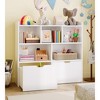 COZONY Kids Storage Organizer, Bookshelf with 5 Cubbies & 2 Drawers,  Chest for Playroom, Bedroom, Hallway, Classroom, or Nursery - 4 of 4
