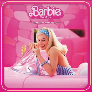 Trends International Inc. 2023-24 Wall Calendar 12"x12" Barbie: The Movie