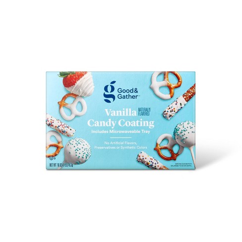 Naturally Flavored Vanilla Candy Coating 16oz Good Gather Target