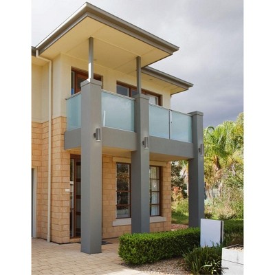 Poseidon Satin Nickel 2-Light Steel Wall Sconce