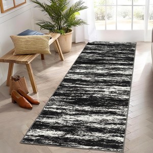 coucheta Washable Area Rug for Living Room, Multi-size Modern Abstract Soft Stain-Resistant Non Slip Low-Pile Folding Carpet, for Bedroom, Dining - 1 of 4