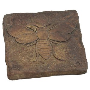 Athens Stonecasting Beige/Brown Concrete 2 in. H Bee Stepping Stone - Case of 5 - 1 of 1
