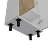 NicBex 71.1 Inch Tall Kitchen Pantry Storage Cabinet with 2 Doors and 5 Shelves for Dining Room,Bathroom,Kitchen,Brown - 4 of 4