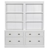 Okak Rotating Bookshelf, Storage Shelves with 5 Tiers, Tall Bookcase for Books and CDs, Storage Organizer for Living Room, Bedroom, Office - 3 of 4
