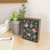 Heather Dutton Poppy Meadow Midnight Framed Mini Art Print - Society6 - 2 of 3