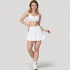 Anna-Kaci Active Women's High Neck Sports Bra with Cutout Back Detail and Wide Underband for Medium Support - 3 of 4
