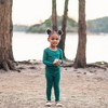 Kyte Baby Toddler Pajama Set in Emerald - image 3 of 3