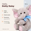 Bearington Dotty Daisy The Stuffed Elephant, 10 Inch Elephant Stuffed Animal, Easter Stuffed Animal - 2 of 4