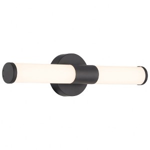 Access Lighting Retreat 1 - Light Vanity in  Matte Black - 1 of 1