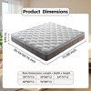 Vynxaria Full Size (12 Inch): 12" Deluxe Full Hybrid Mattress in a Box Gel Memory Foam and Pocket Springs, Medium Firm, Pressure Relief - 4 of 4