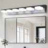 DAKAFUL LED Bathroom Vanity Light with Stepless Dimming, Acrylic Design Fixture Over Mirror, Wall Light for Bathroom/Mirror Area/Bedroom - 2 of 4