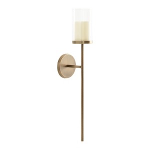 Kate and Laurel Blaise Metal Wall Sconce - 1 of 4