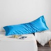 Satin Body Pillowcase for Hair and Skin, Luxurious and Silky Body Pillow Cover with Envelope Closure - NTBAY - 3 of 4