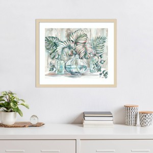 Amanti Art Island Tropics Still Life by Tre Sorelle Studios Wood Framed Wall Art Print - 1 of 4
