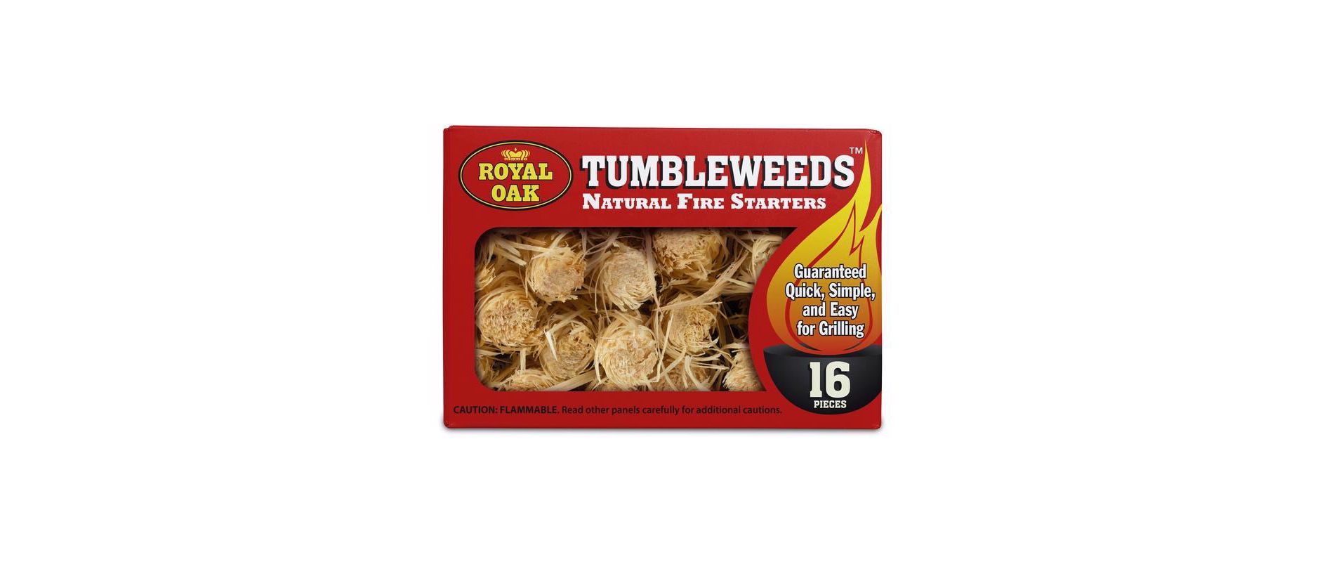 Frontier Tumbleweeds Paraffin Fire Starter 8 min 16 pk