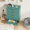 6/5/3 Drawer Dresser for Bedroom,  Wood Chest of Drawers, Fluted Dresser - 4 of 4