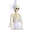 The Lakeside Collection Classic Poseable Skeleton Wedding Couple - 2 of 4