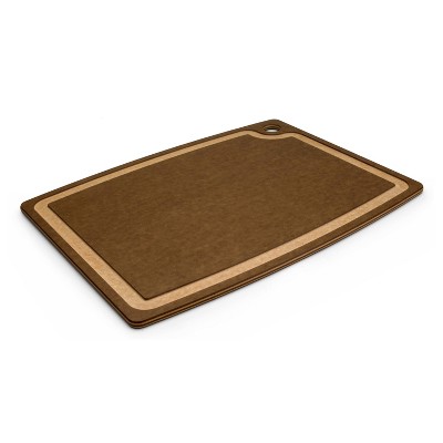 Epicurean Gourmet Series Nutmeg and Natural 17.5 x 13 Inch Cutting Board