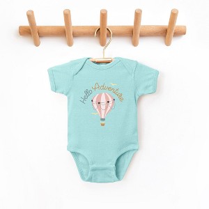 The Juniper Shop Hello Adventure Balloon Baby Bodysuit - 1 of 2