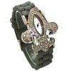Olivia Pratt Rhinestones Silicone Women Watch - 2 of 4