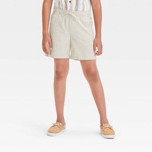 Boys' Textured 'Above the Knee' Pull-On Shorts - Cat & Jack™ - 1 of 3
