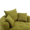 PAGED Fluffy Bean Bag Chair, Modern Floor Chair, Comfy Sofa Chair with High-Resilience Sponge Padding for Living Room - 3 of 4