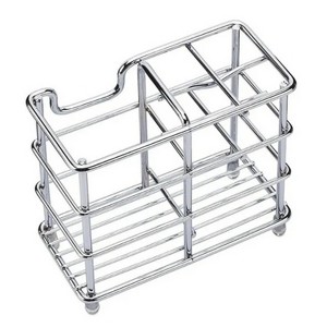 LunaLulinlk Stainless Steel Bathroom Toothbrush Holder Toothpaste Holder - 1 of 4