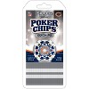 MasterPieces Casino Style 20 Piece 11.5 Gram Poker Chip Set NFL Chicago Bears Gold Edition - 2 of 3