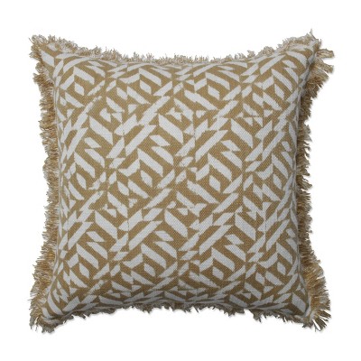 18.5"x18.5" Dabu Prism Throw Pillow - Pillow Perfect